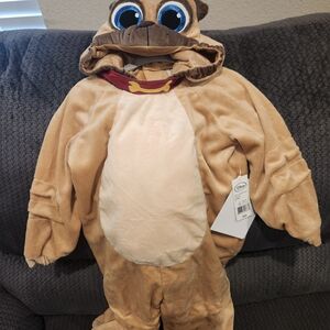 Disney Tan and Cream Dog Costume for Kids